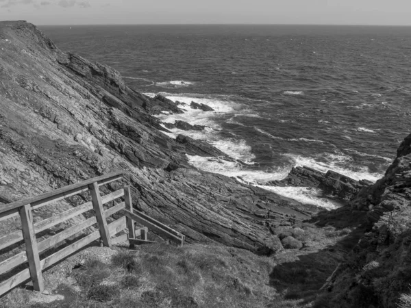 Isole Shetland Con Città Lerwick Scozia — Foto Stock