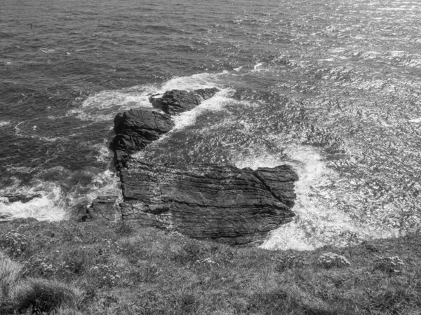 Shetlandeilanden Met Stad Lerwick Schotland — Stockfoto