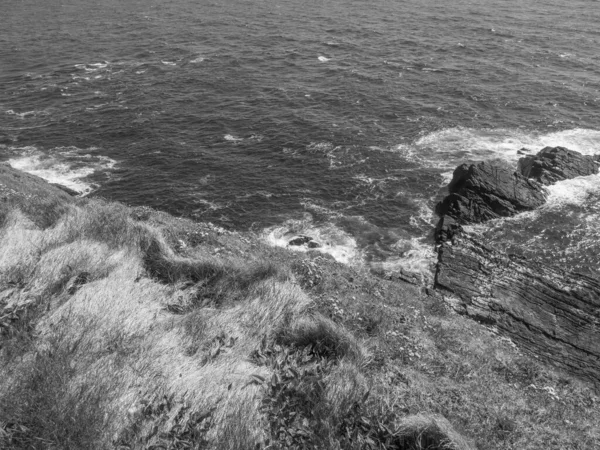 Ilhas Shetland Com Cidade Lerwick Escócia — Fotografia de Stock