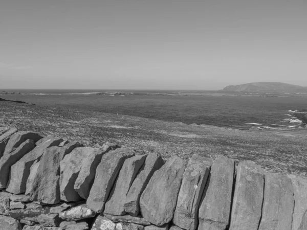 Våtmarksöarna Med Staden Lerwick Skottland — Stockfoto