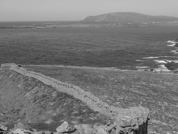 Shetlandi Szigetek Lerwick Városával Skóciában — Stock Fotó