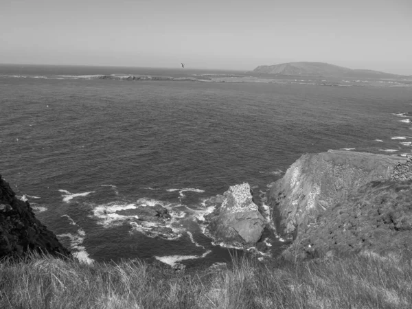 Ilhas Shetland Com Cidade Lerwick Escócia — Fotografia de Stock