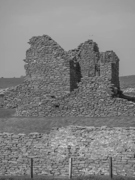 Skoçya Lerwick Şehrinin Bulunduğu Shetland Adaları — Stok fotoğraf