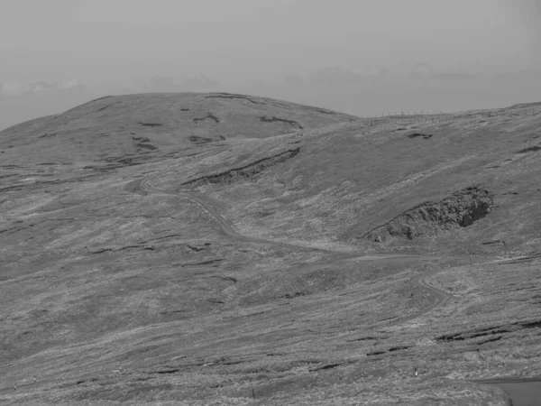 Våtmarksöarna Med Staden Lerwick Skottland — Stockfoto