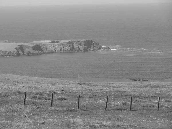 Νησιά Shetland Την Πόλη Του Lerwick Στη Σκωτία — Φωτογραφία Αρχείου