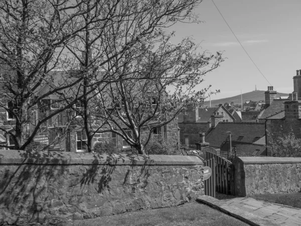 Las Islas Shetland Con Ciudad Lerwick Escocia — Foto de Stock