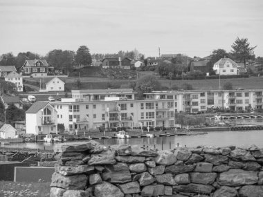 Norveç 'teki Haugesund şehri