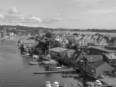 Norveç 'teki Haugesund şehri