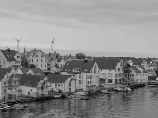 Haugesund Cidade Norway — Fotografia de Stock