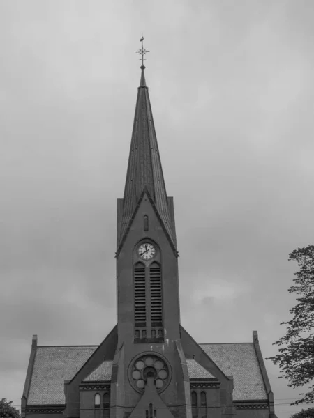 Stadt Haugesund Norwegen — Stockfoto