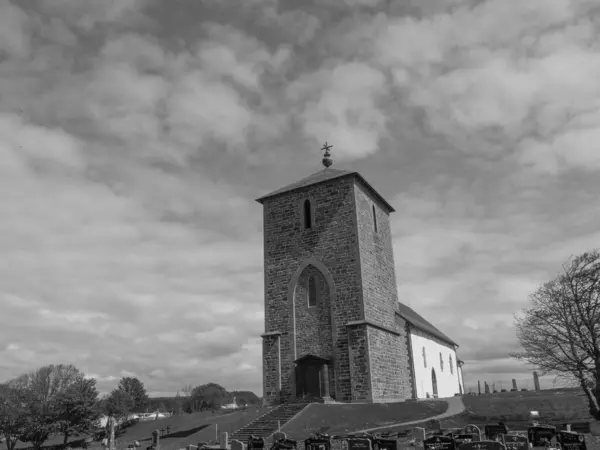 Haugesund Város Norvégiában — Stock Fotó