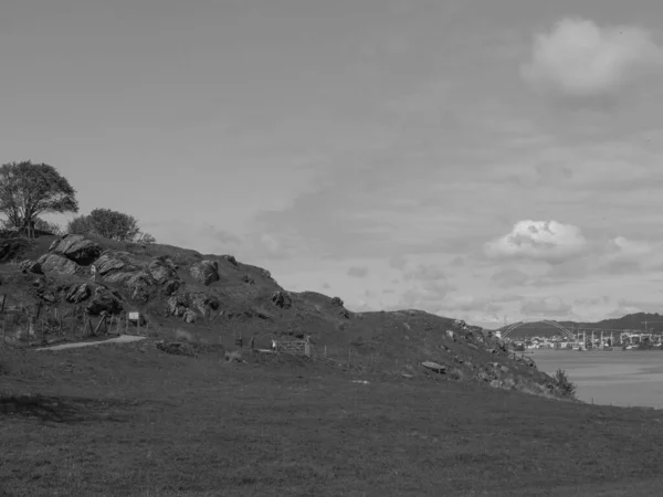 Město Haugesund Norsku — Stock fotografie