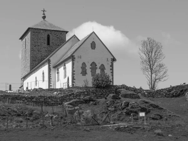 Πόλη Hugesund Στο Norway — Φωτογραφία Αρχείου