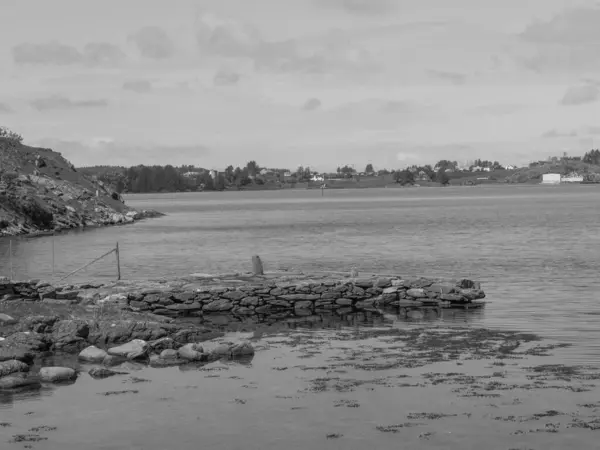 Norveç Teki Haugesund Şehri — Stok fotoğraf