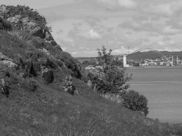 Πόλη Hugesund Στο Norway — Φωτογραφία Αρχείου