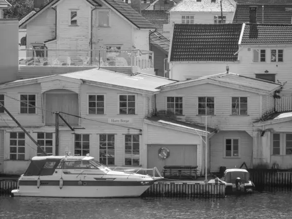 Haugesund Város Norvégiában — Stock Fotó