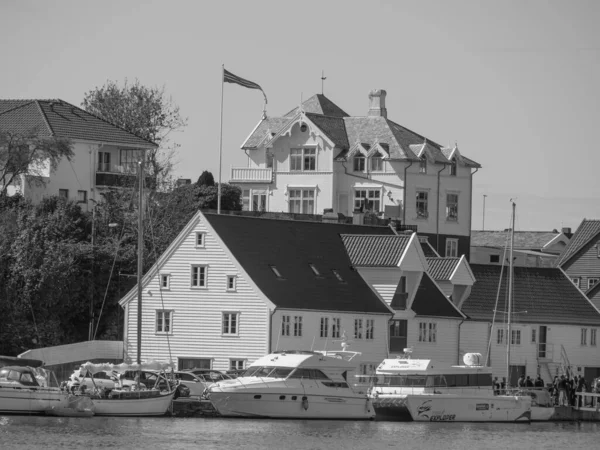 Stadt Haugesund Norwegen — Stockfoto