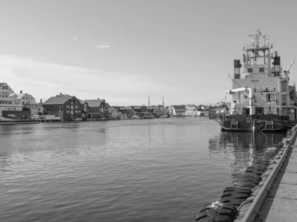 Haugesund Ciudad Norway — Foto de Stock