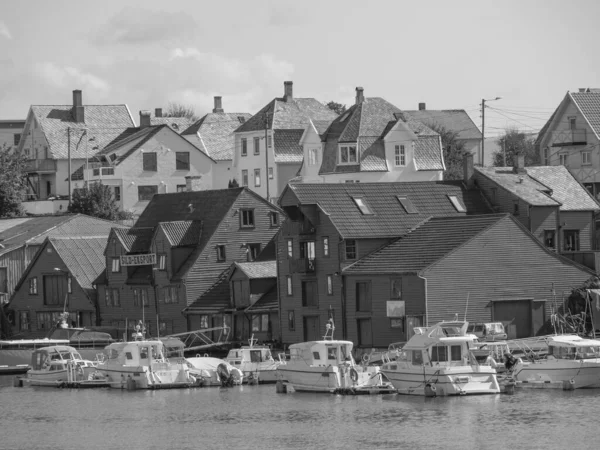 Norveç Teki Haugesund Şehri — Stok fotoğraf