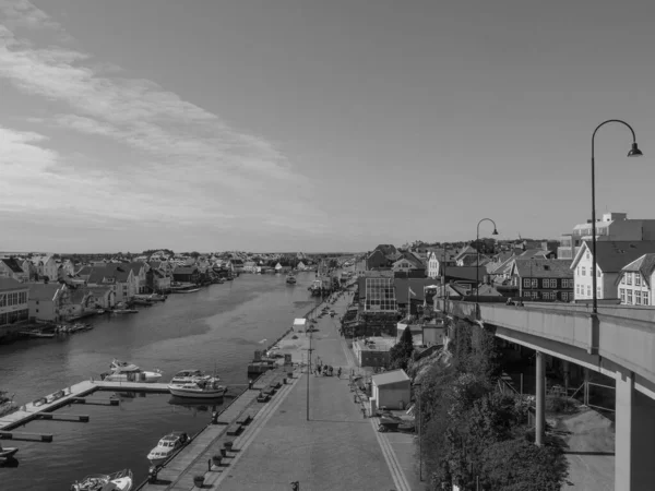 Haugesund Ville Dans Nord — Photo
