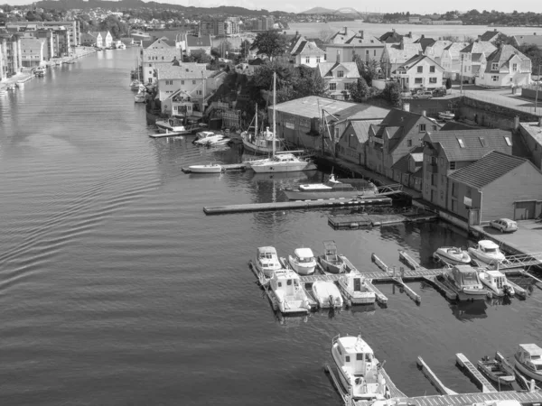 Haugesund Ciudad Norway — Foto de Stock