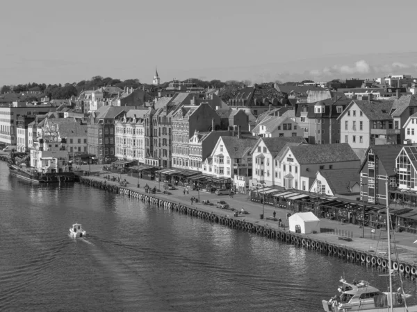 Norway的Haugesund市 — 图库照片