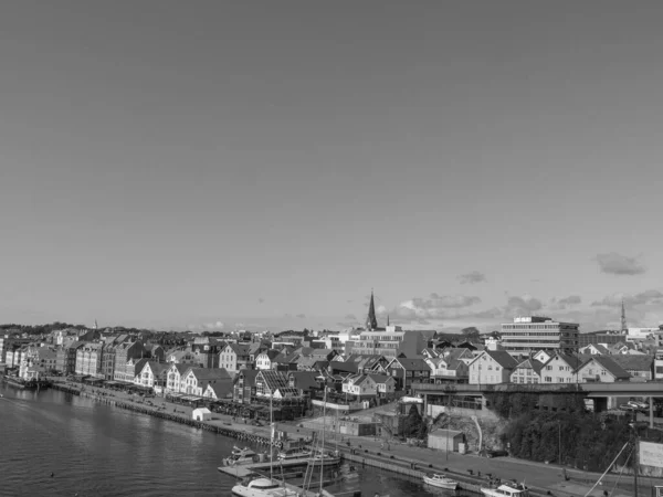 Haugesund Ciudad Norway — Foto de Stock