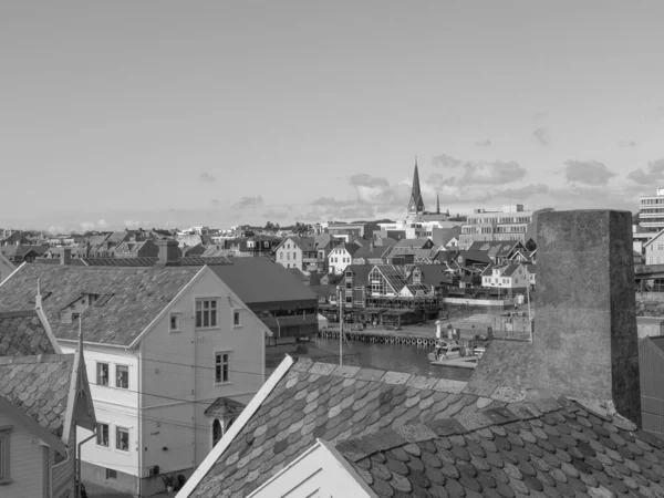 Haugesund Stad Het Noorden — Stockfoto