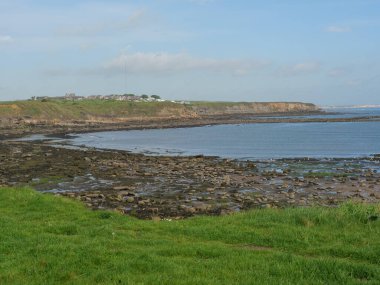 Newcastle şehriyle Kuzey İngiltere kıyıları