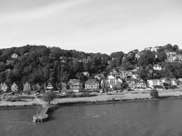 Die Stadt Hamburg Und Die Elbe Deutschland — Stockfoto