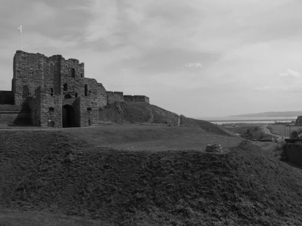 Der Küste Nordenglands Mit Der Stadt Newcastle — Stockfoto