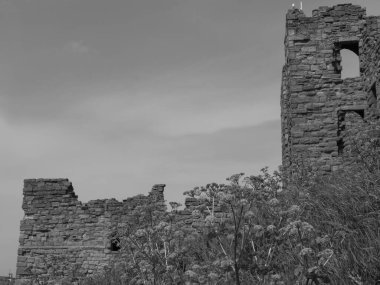 Newcastle şehriyle Kuzey İngiltere kıyısında.