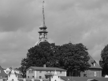 Almanya 'nın kuzeyinde Schleswig' de schlei nehrinde