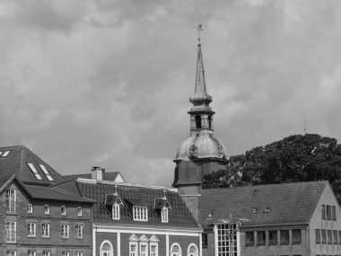 Almanya 'nın kuzeyinde Schleswig' de schlei nehrinde