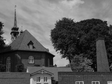 Almanya 'nın kuzeyinde Schleswig' de schlei nehrinde