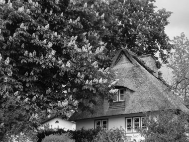 Almanya 'nın Schlei nehrindeki küçük Arnis şehri.