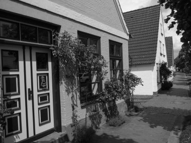 Almanya 'nın Schlei nehrindeki küçük Arnis şehri.