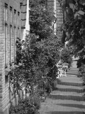 Almanya 'nın Schlei nehrindeki küçük Arnis şehri.