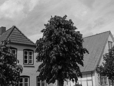 Almanya 'nın Schlei nehrindeki küçük Arnis şehri.