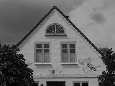 Almanya 'nın Schlei nehrindeki küçük Arnis şehri.