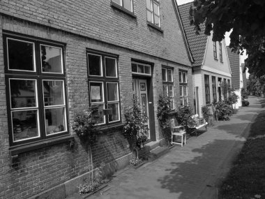 Almanya 'nın Schlei nehrindeki küçük Arnis şehri.