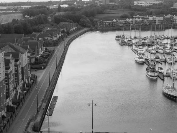 Pobřeží Severní Anglie Městem Newcastle — Stock fotografie