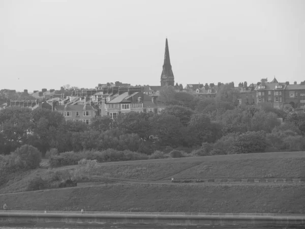 Der Küste Nordenglands Mit Der Stadt Newcastle — Stockfoto