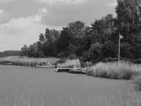 Die Stadt Schleswig Der Schlei Deutschland — Stockfoto