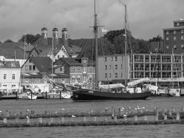 City Schleswig Schlei River Germany — Stock Photo, Image