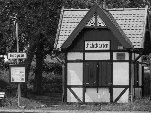 Staden Schleswig Vid Floden Schlei Tyskland — Stockfoto