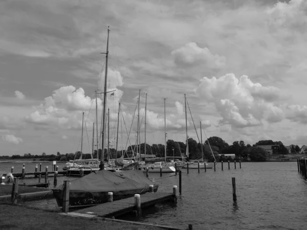 Small City Arnis River Schlei Germany — Stock Photo, Image