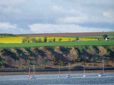 Inverness şehri ve İskoç dağları
