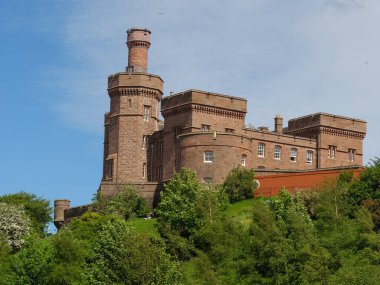 Inverness şehri ve İskoç dağları