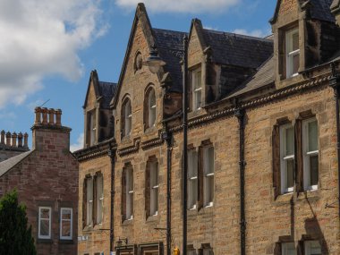 Inverness şehri ve İskoç dağları
